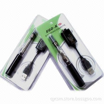 Fashionable electronic cigarette starter kits, mini ego k blister kit